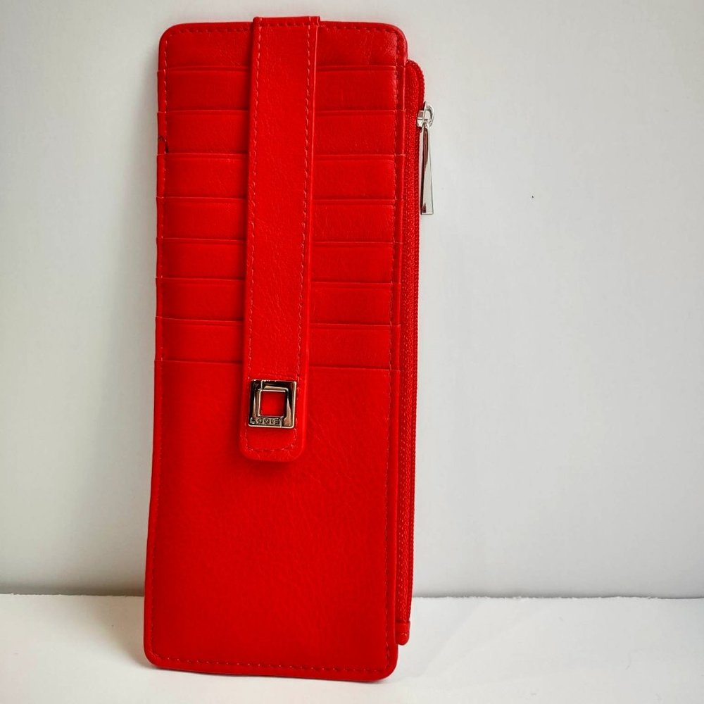 Lodis RFID Wallet in Red